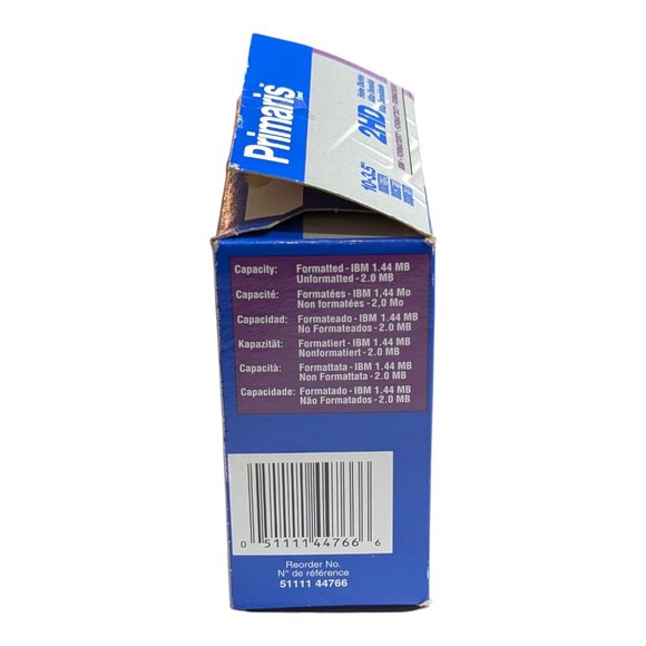 10X IBM Formatted High Density 2HD 3.5" Diskettes Floppy Disks NEW Open Box USA - Picture 2 of 5